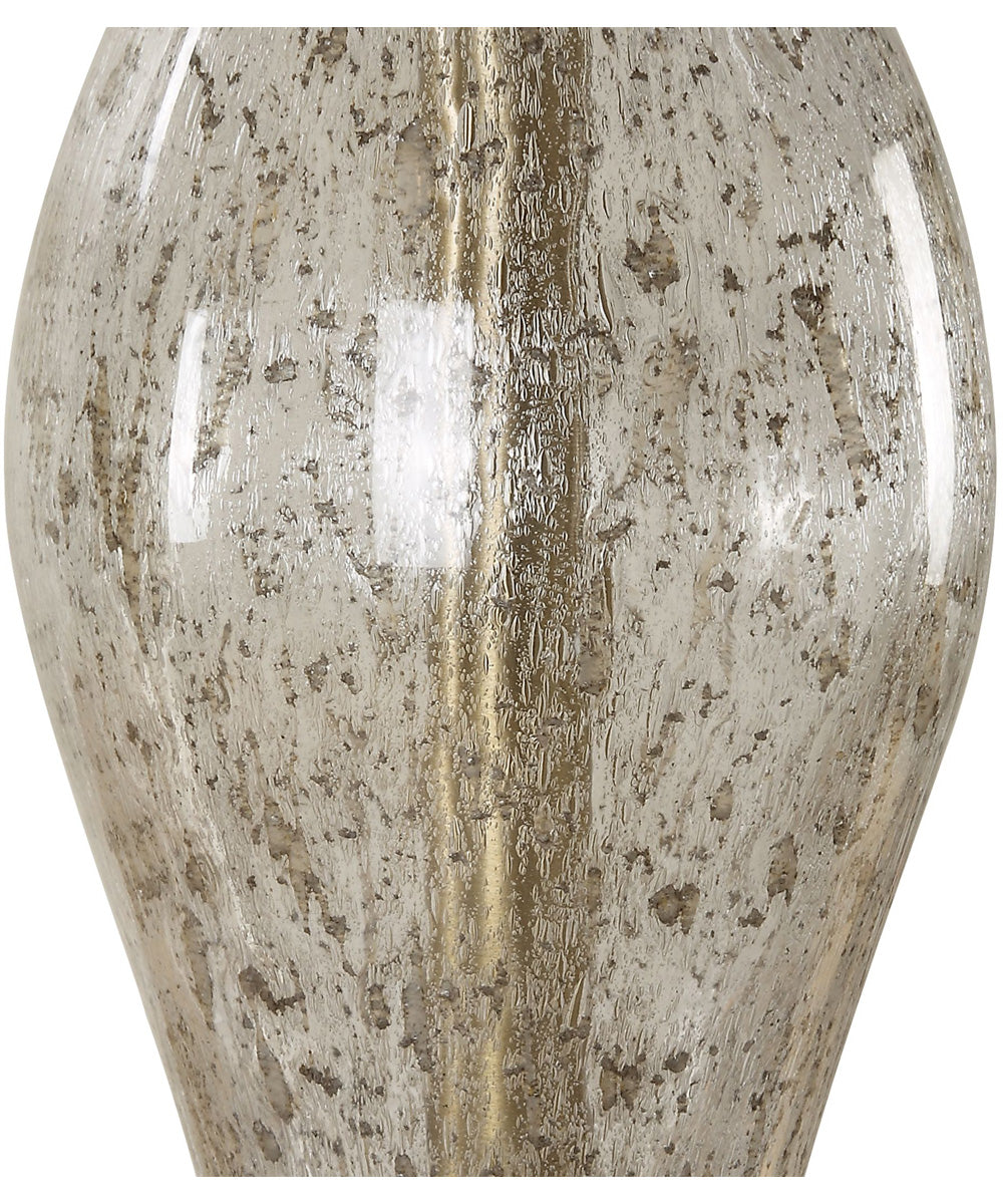 Out Of Time Seeded Glass Table Lamp