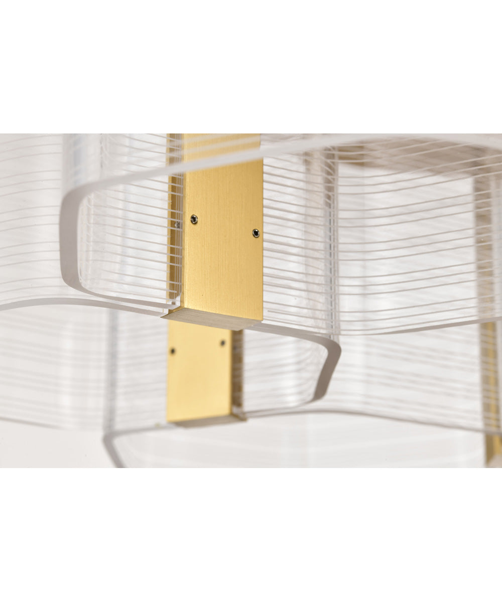 Kenzo  Close-to-Ceiling Polished Anodized Bronze