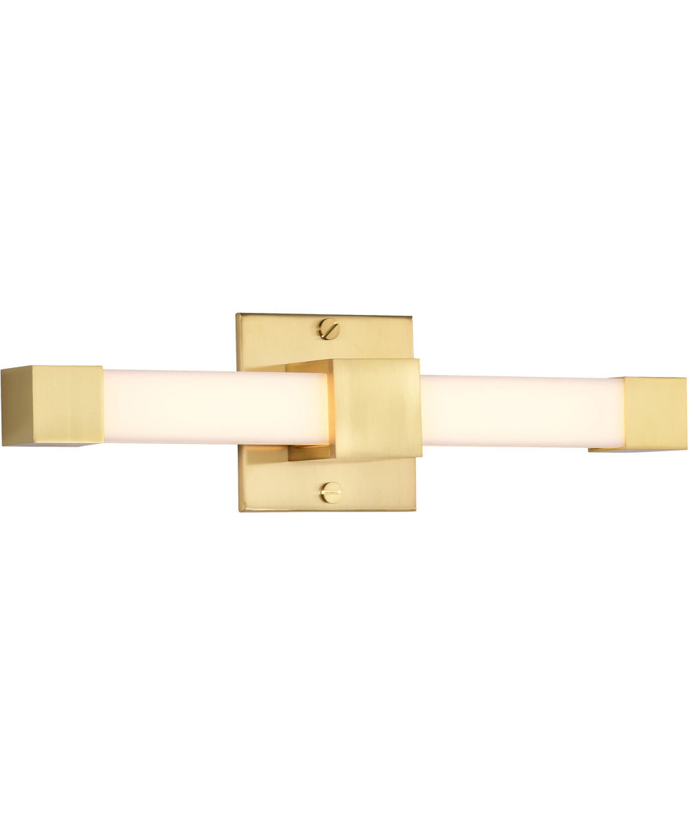 Brightwyn  Vanity & Wall Brushed Brass