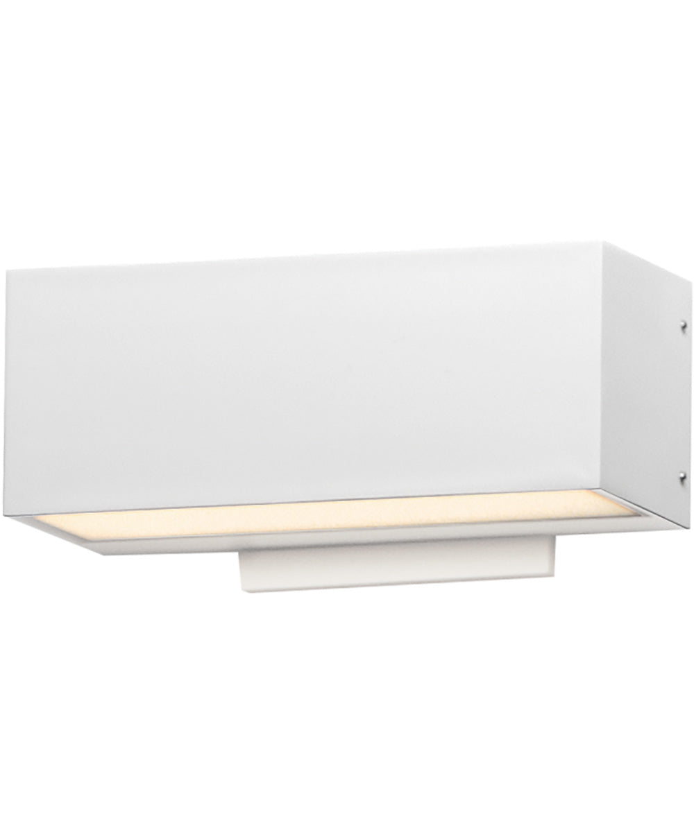Blok 9 inch LED Outdoor Wall Sconce White