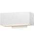 Blok 9 inch LED Outdoor Wall Sconce White