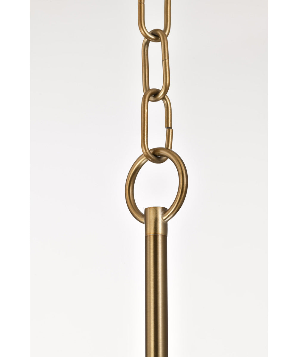 Liam 3-Light Pendant Burnished Brass