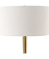 Avola White Marble Table Lamp