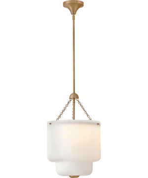 Adella 4-Light Medium Pendant in Lacquered Brass