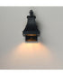 Bramwell VX Outdoor Dark Sky Wall Sconce Black Patina