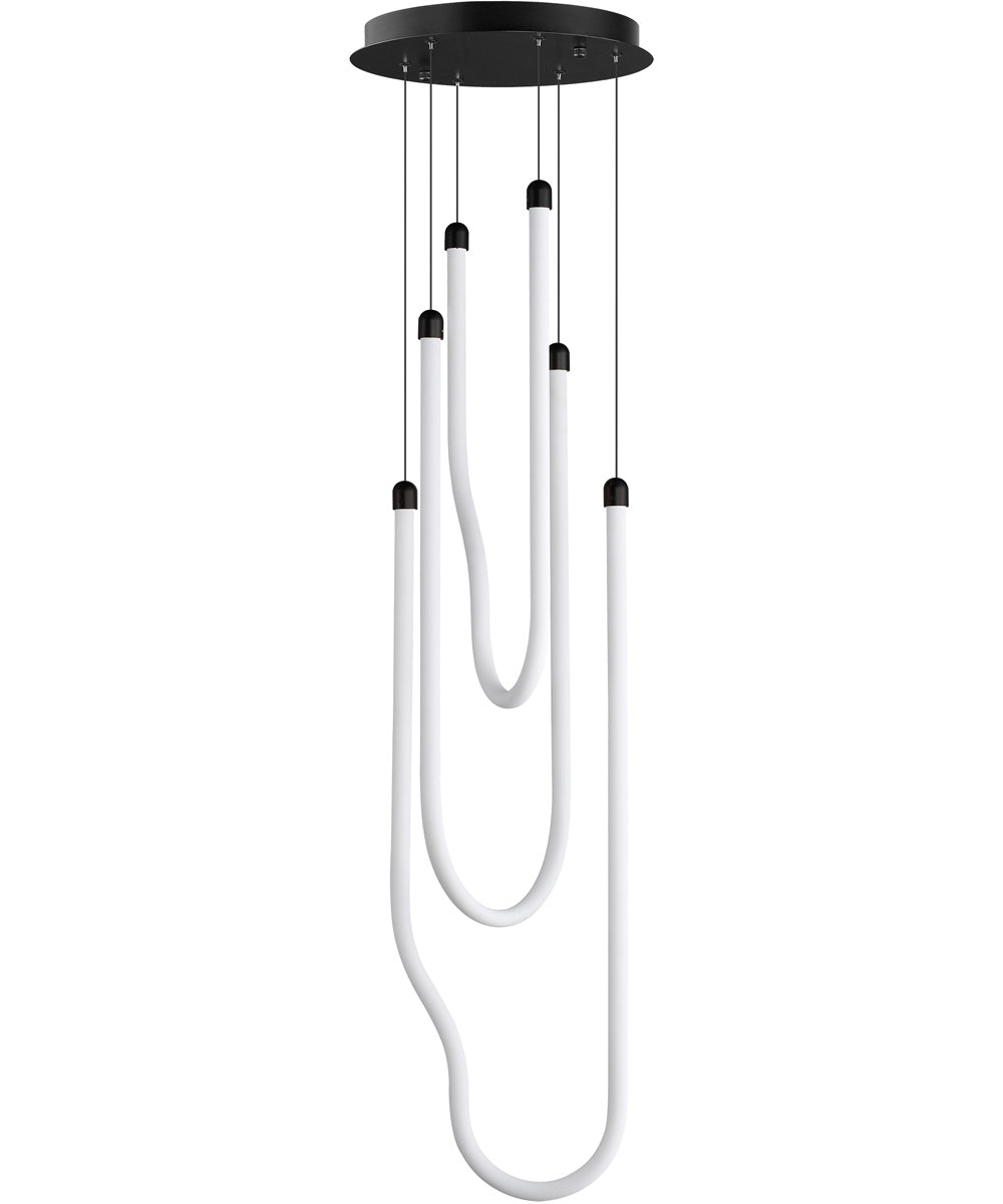 Soleil 3-Light LED Pendant Black