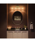 Reines 4-Light Bath Vanity with Clear Glass Shades Brushed Gold