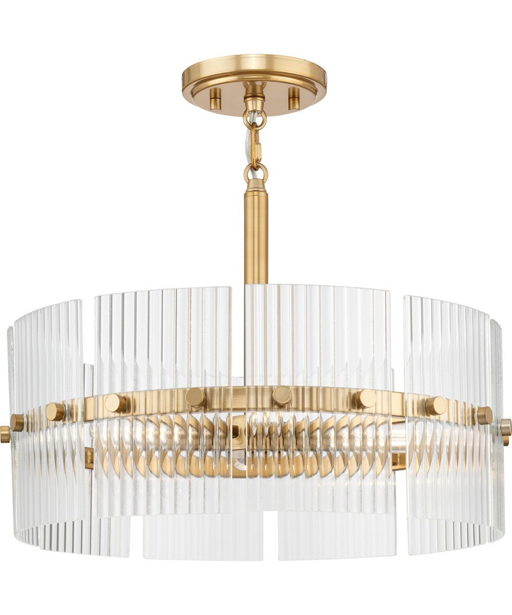 Seville 4-Light Pendant Soft Gold