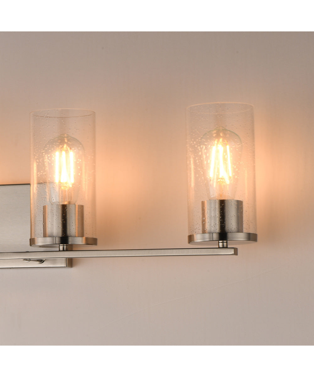 Livingston 4-Light Bath Vanity Satin Nickel