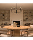 Reines 5-Light Medium Chandelier Matte Black
