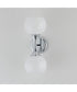 Neve 2-Light Wall Sconce Polished Chrome