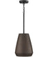 Della 1-Light Pendant Terracotta Umber