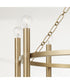 Winton 8-Light Chandelier Matte Brass