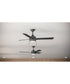 Axion I 52 in. 3-Blade Modern LED Ceiling Fan Matte Black