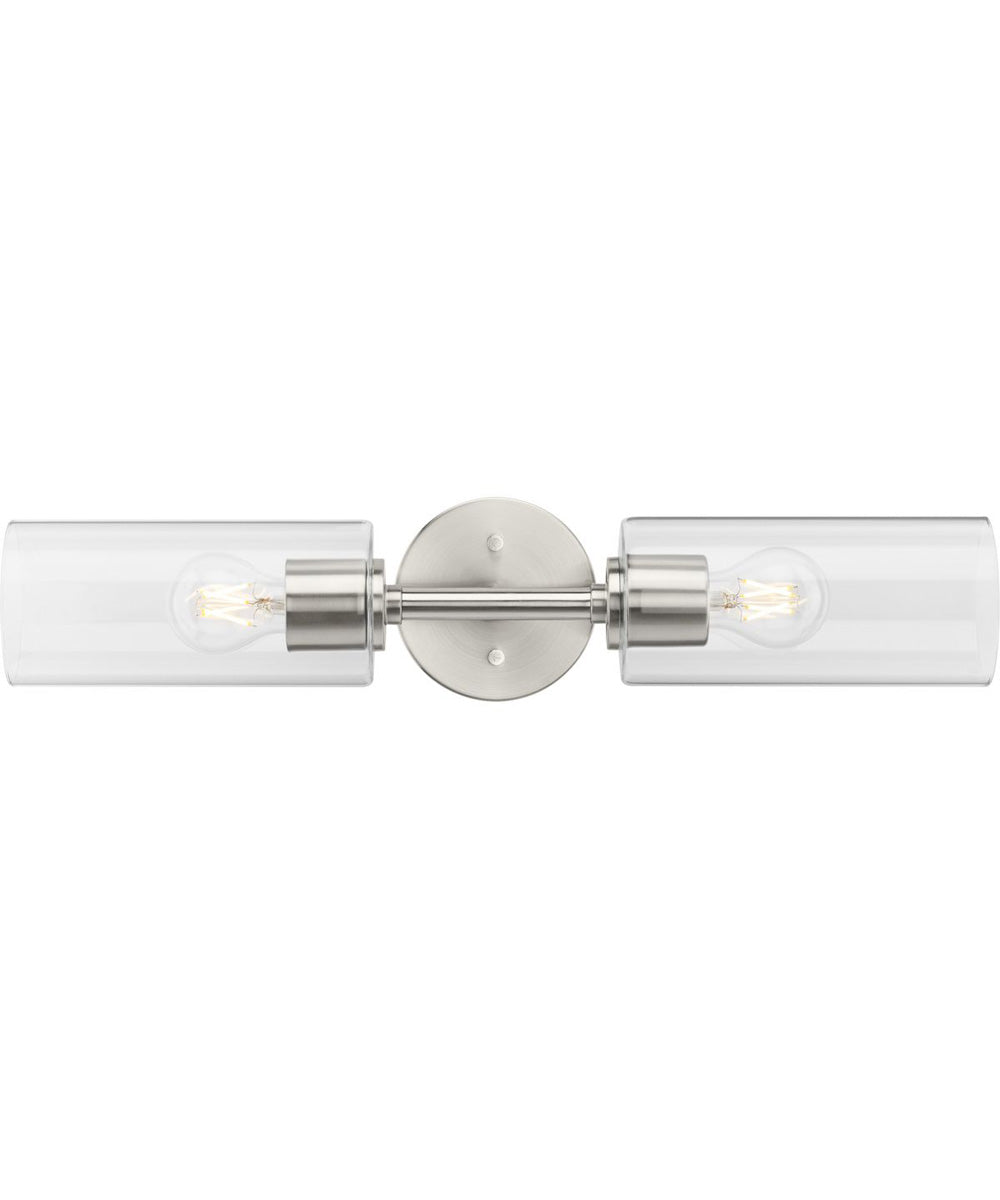 Cofield 2-Light Wall Bracket Brushed Nickel