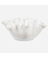 Ruffle White Bloom Bowl