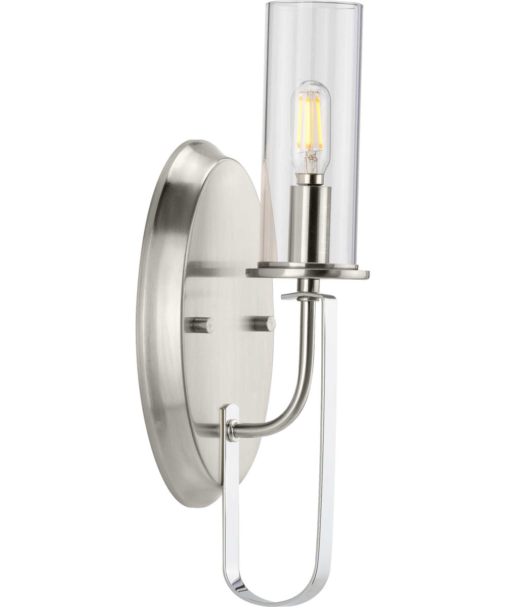 Riley 1-Light Wall Bracket Brushed Nickel