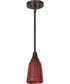 5" Wide Terra Roja Mini Pendant