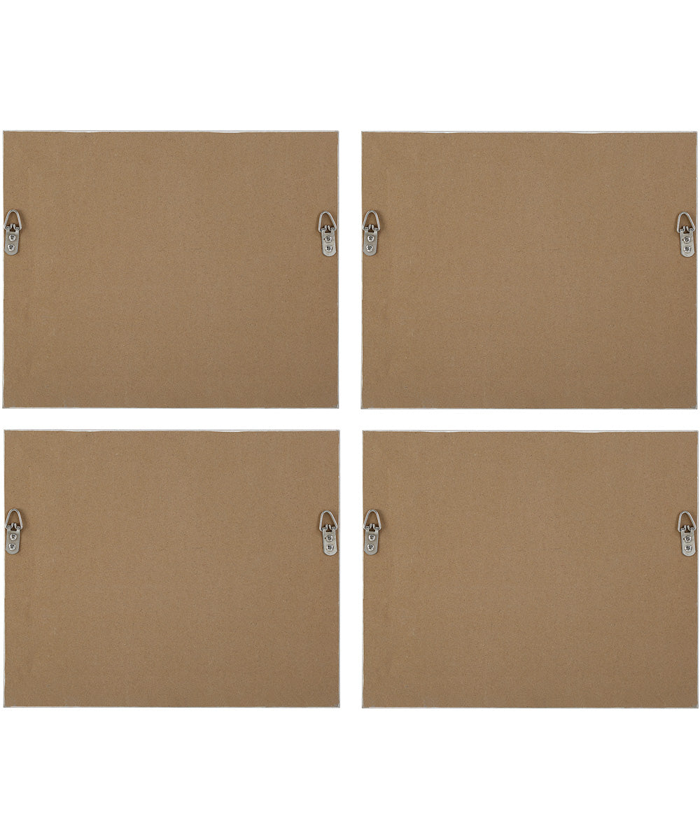 Quiet Meadows Framed Prints, Set of 4