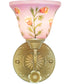 8" Wide Bell Flower Wall Sconce