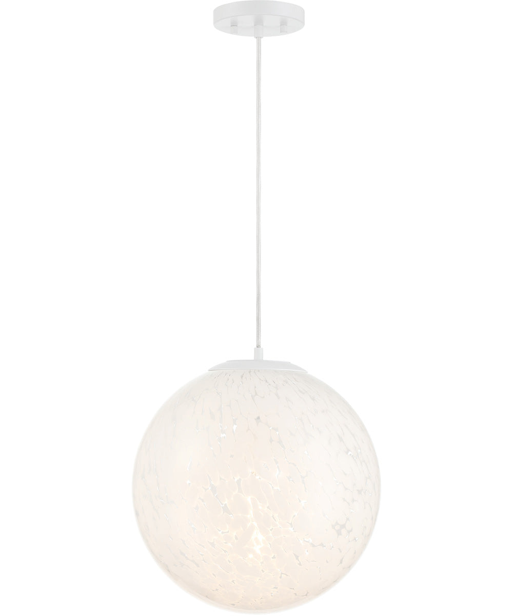 Circo  1 Light Pendant Matte White