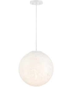 Circo  1 Light Pendant Matte White