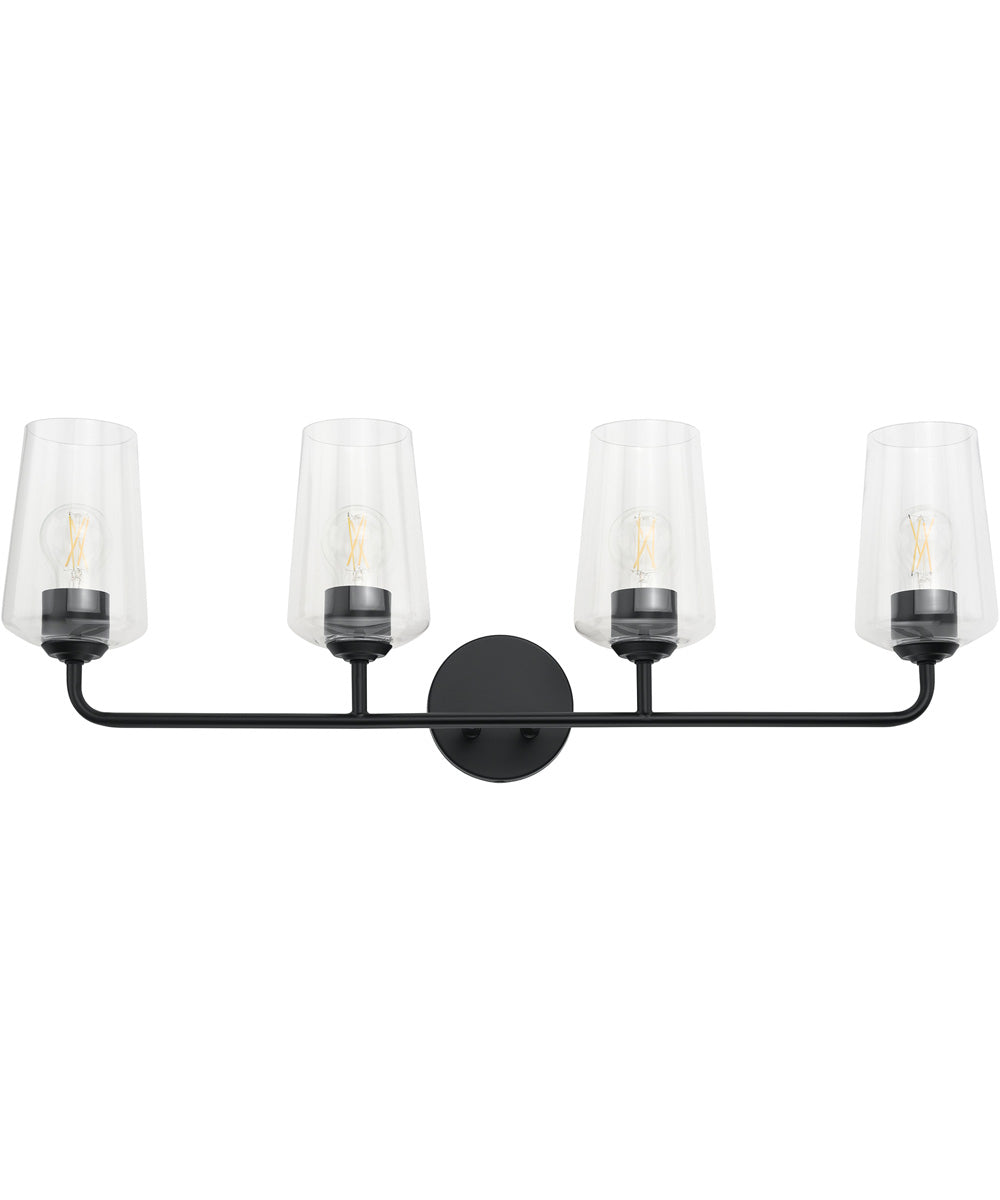 Celino 4-Light Bath & Vanity Black