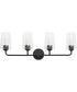 Celino 4-Light Bath & Vanity Black