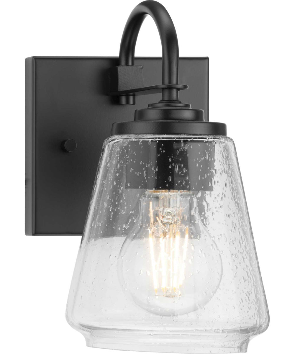 Martenne 1-Light Modern Farmhouse Vanity Light Matte Black