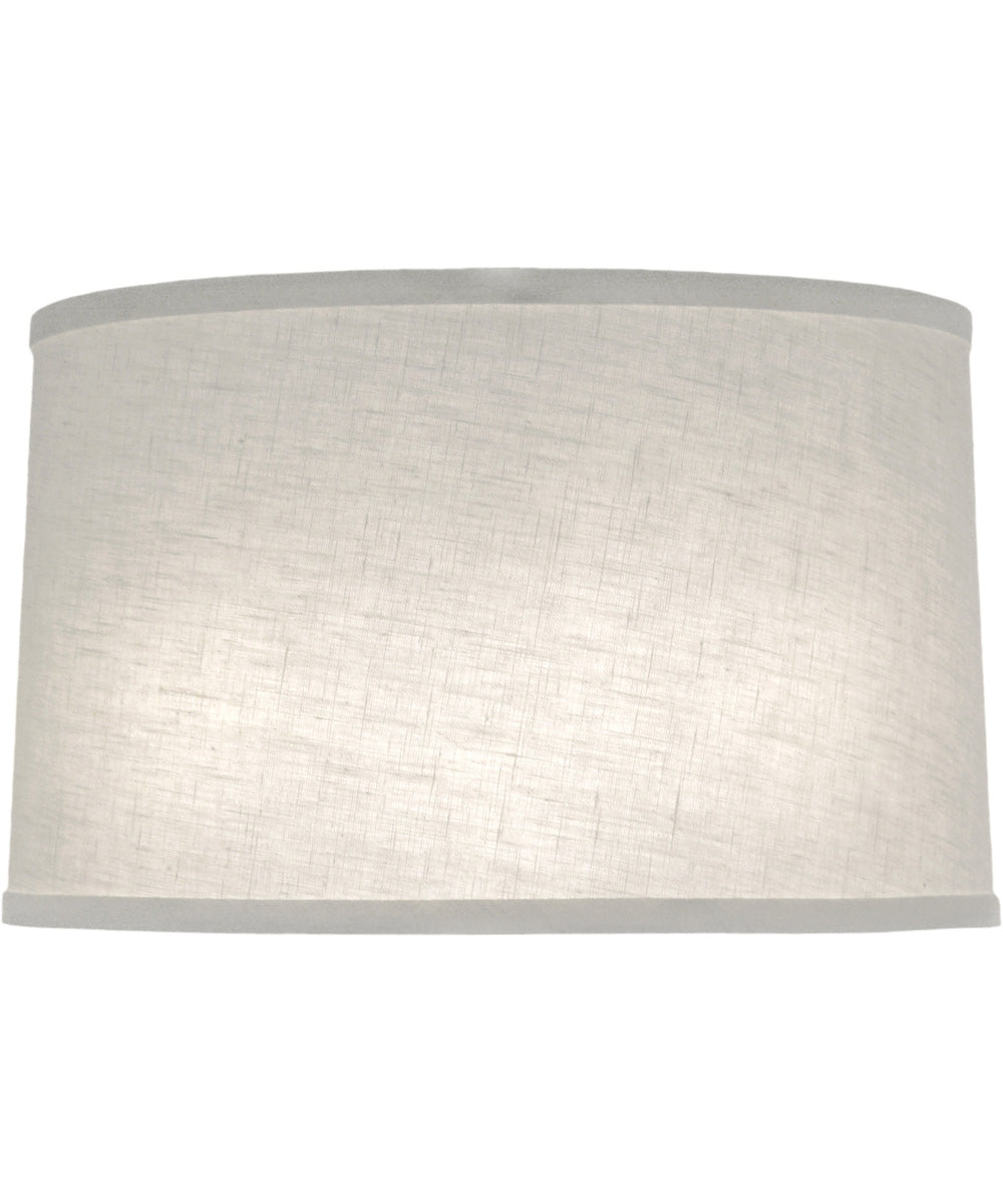 17x18x12 Cream Aberdeen Drum Hardback Lampshade
