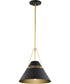 Adina 1-Light Pendant Matte Black