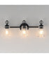 Jackson Hole 3-Light Bath Vanity Black