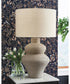 Jossleigh Metal Table Lamp Beige