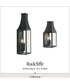 Radcliffe 2-Light Small Outdoor Wall Lantern Black