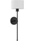 Rayburn Wall Mount Light Fixture Matte Black