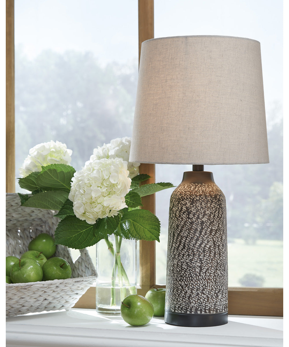 Lanson Metal Table Lamp Set of 2 Antique Bronze