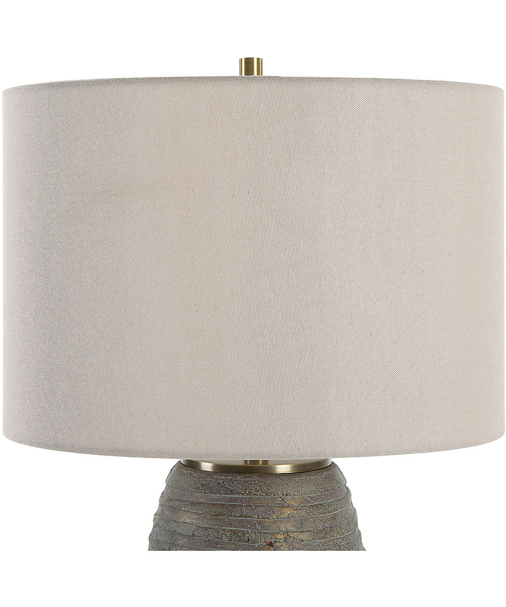 Gorda Bronze Ceramic Table Lamp