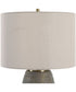 Gorda Bronze Ceramic Table Lamp