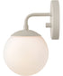 Julep 1-Light Medium Single Light Sconce in Light Taupe