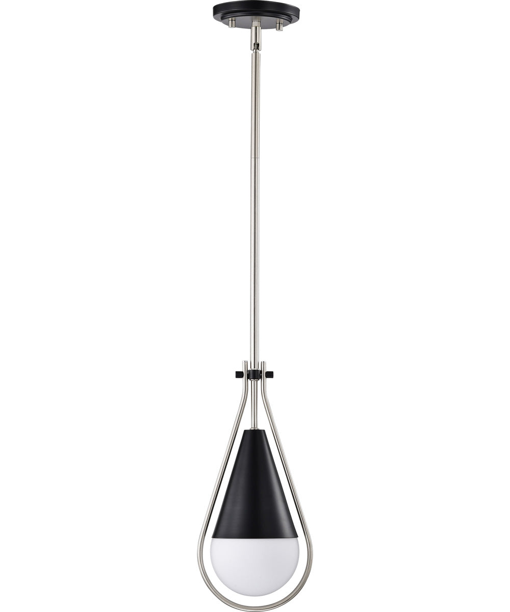 Admiral 1-Light Pendant Matte Black