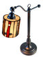 El Anza 24 Inch  Tall Handmade Tiffany Desk Lamp