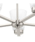 Tanner 5-Light Chandelier Brushed Nickel