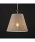 Baja 16 inch Single Pendant Natural Aged Brass