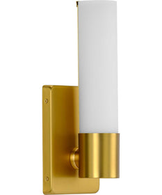 Blanco LED 1-Light LED Wall Bracket Satin Brass