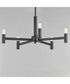 Emana 5-Light Chandelier Black