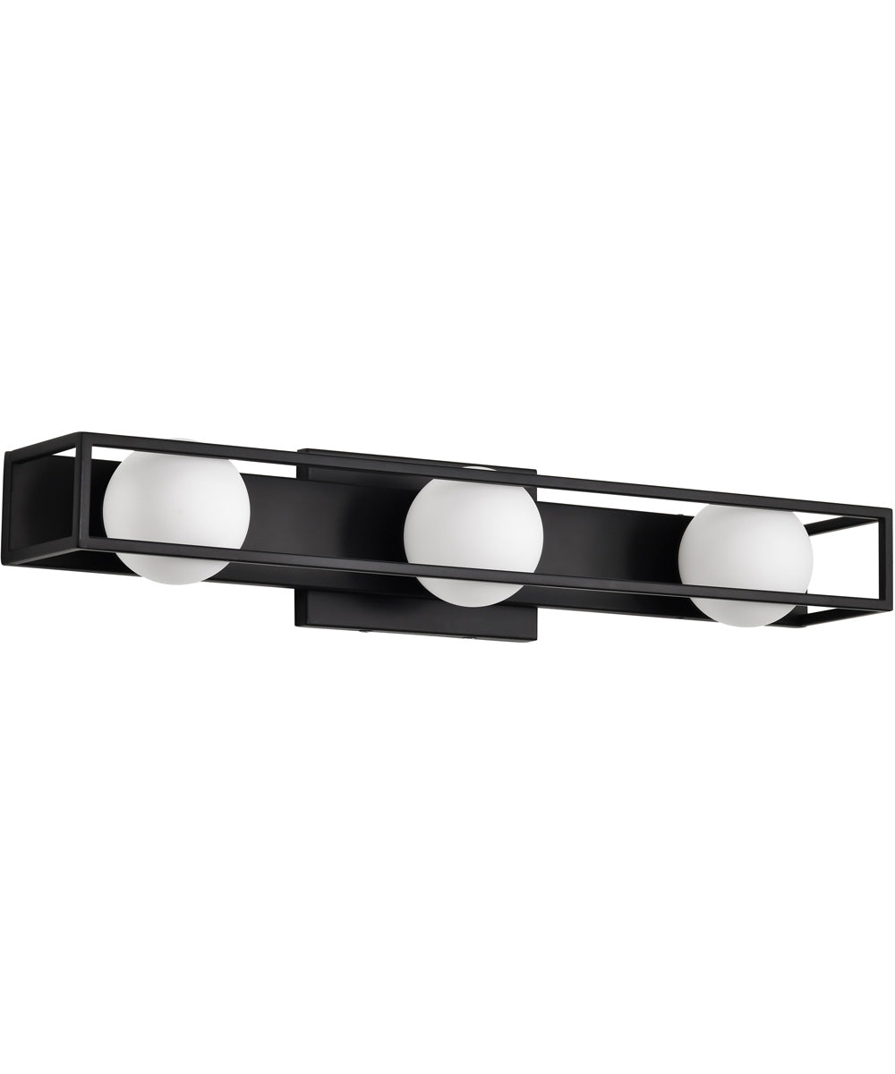 Jenkins 3-Light Vanity & Wall Matte Black