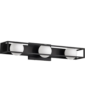Jenkins 3-Light Vanity & Wall Matte Black