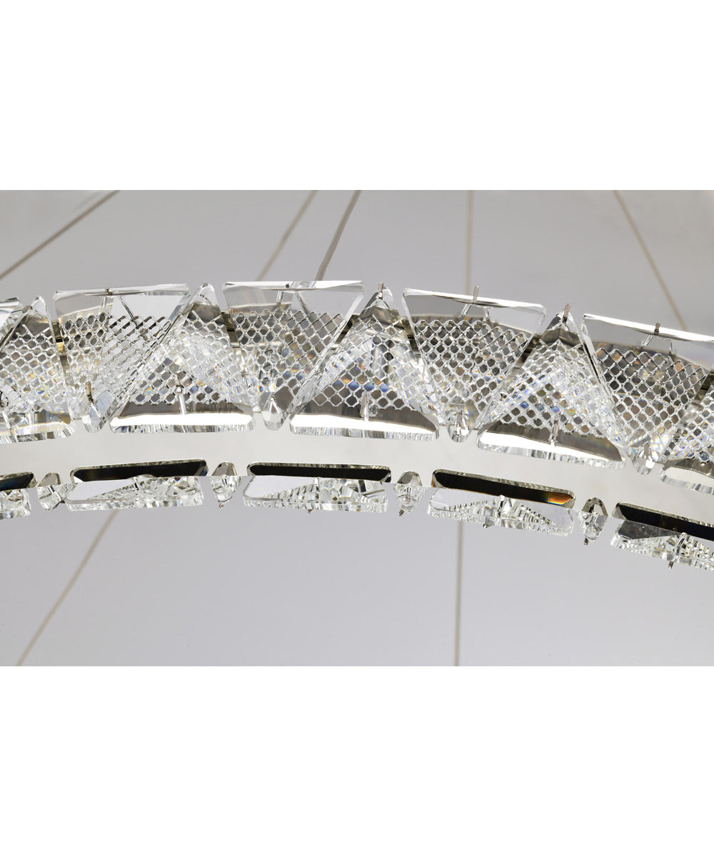 Asher  Pendant Polished Nickel