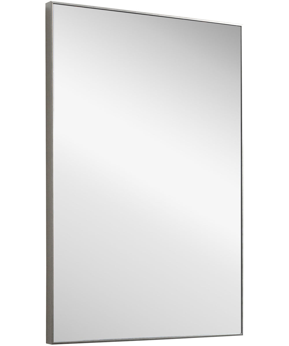 21x31" Wall Mirror with Silver Finish