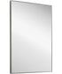 21x31" Wall Mirror with Silver Finish